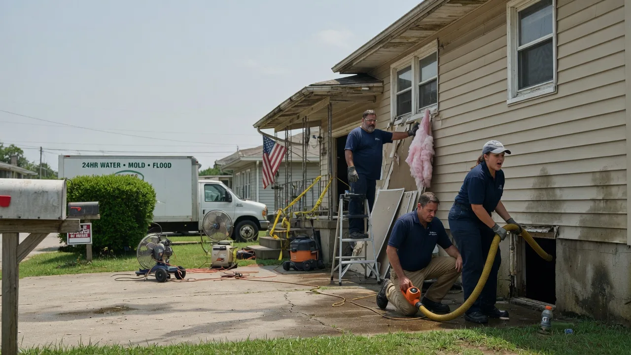 Water Damage Repair in Llewellyn, PA near me